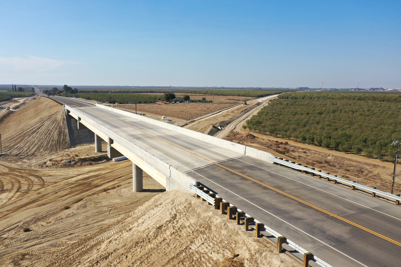 Elkhorn Avenue Grade Separation (drone view)