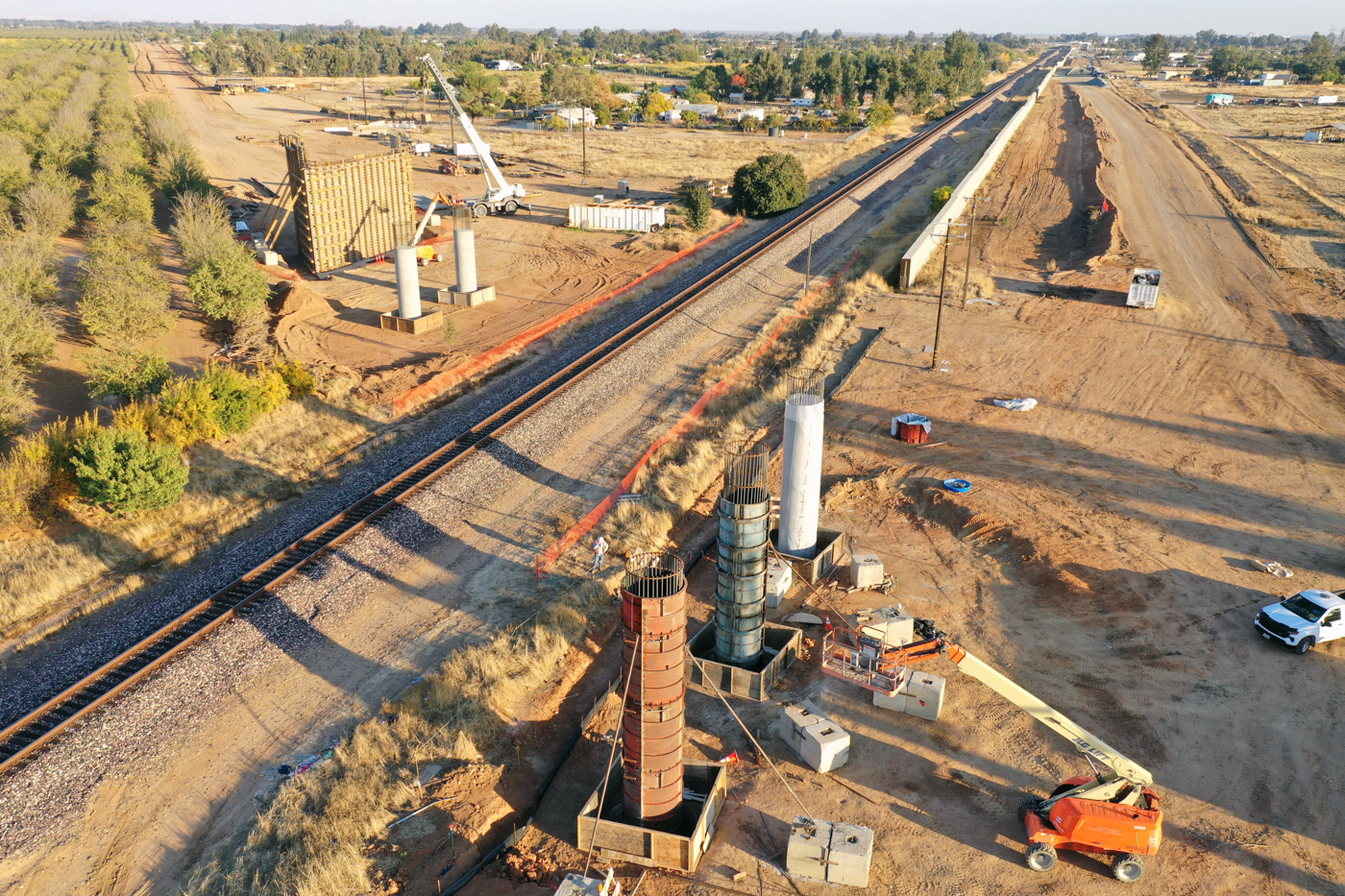 Avenue 17 Grade Separation (drone view)