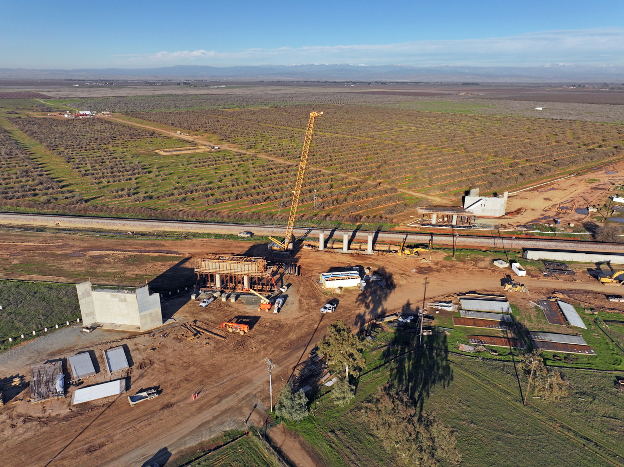 Avenue 17 Grade Separation (drone view)