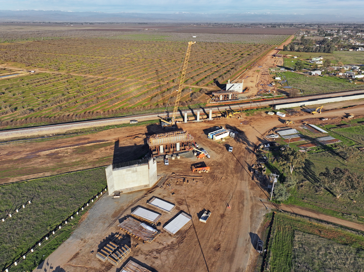 Avenue 17 Grade Separation (drone view)