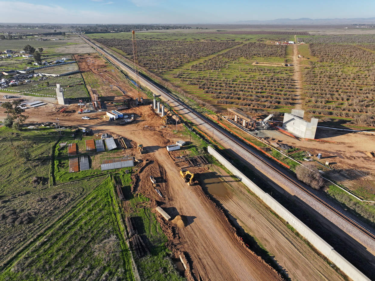 Avenue 17 Grade Separation (drone view)