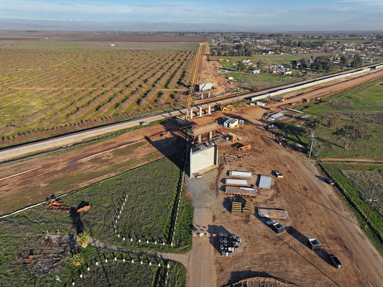 Avenue 17 Grade Separation (drone view)