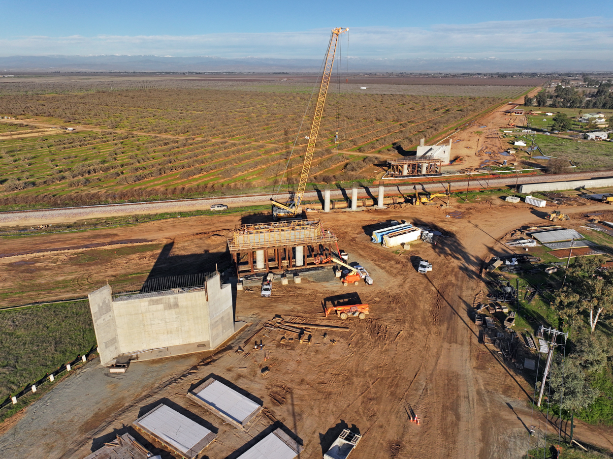 Avenue 17 Grade Separation (drone view)