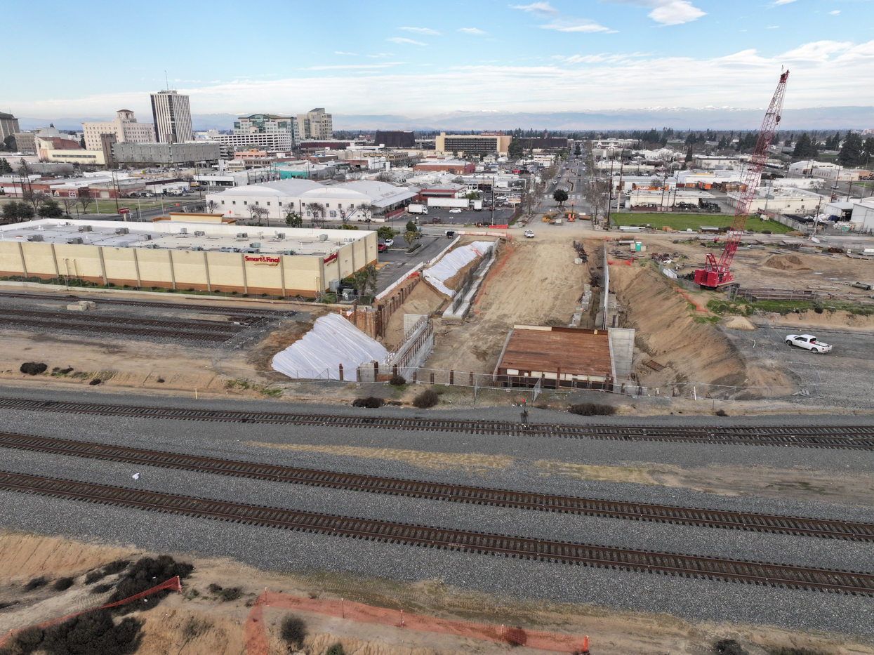 Ventura Street Underpass (drone view)