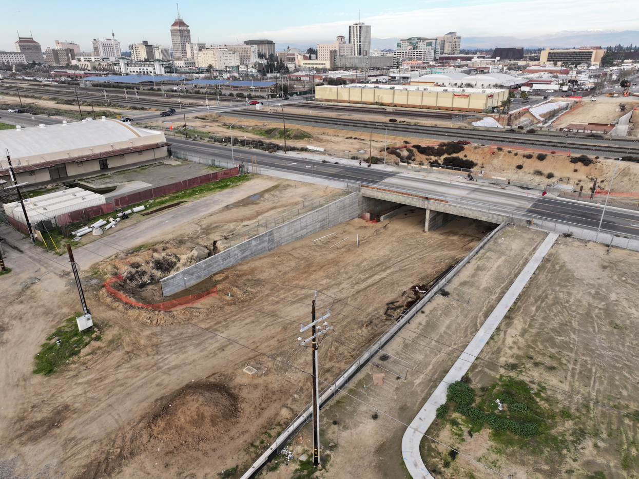 Ventura Street Underpass (drone view)