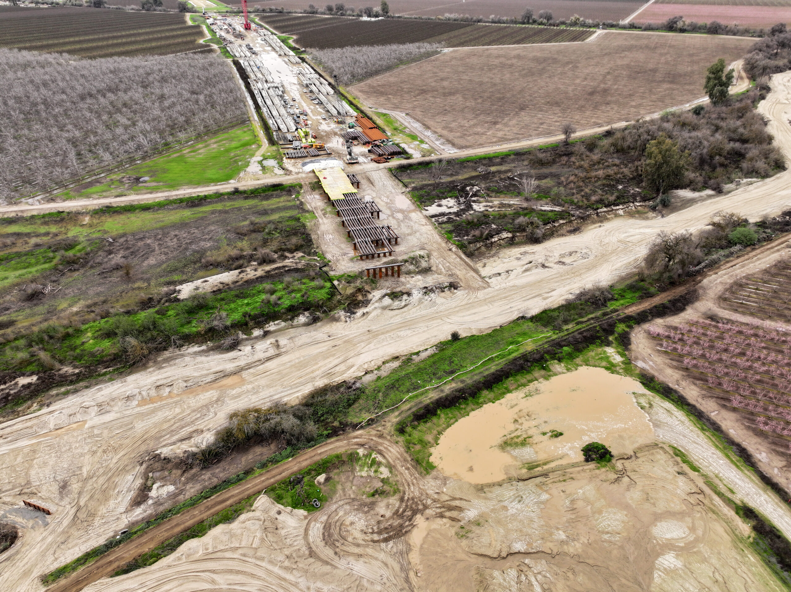 Dutch John Cut Bridge (drone view)