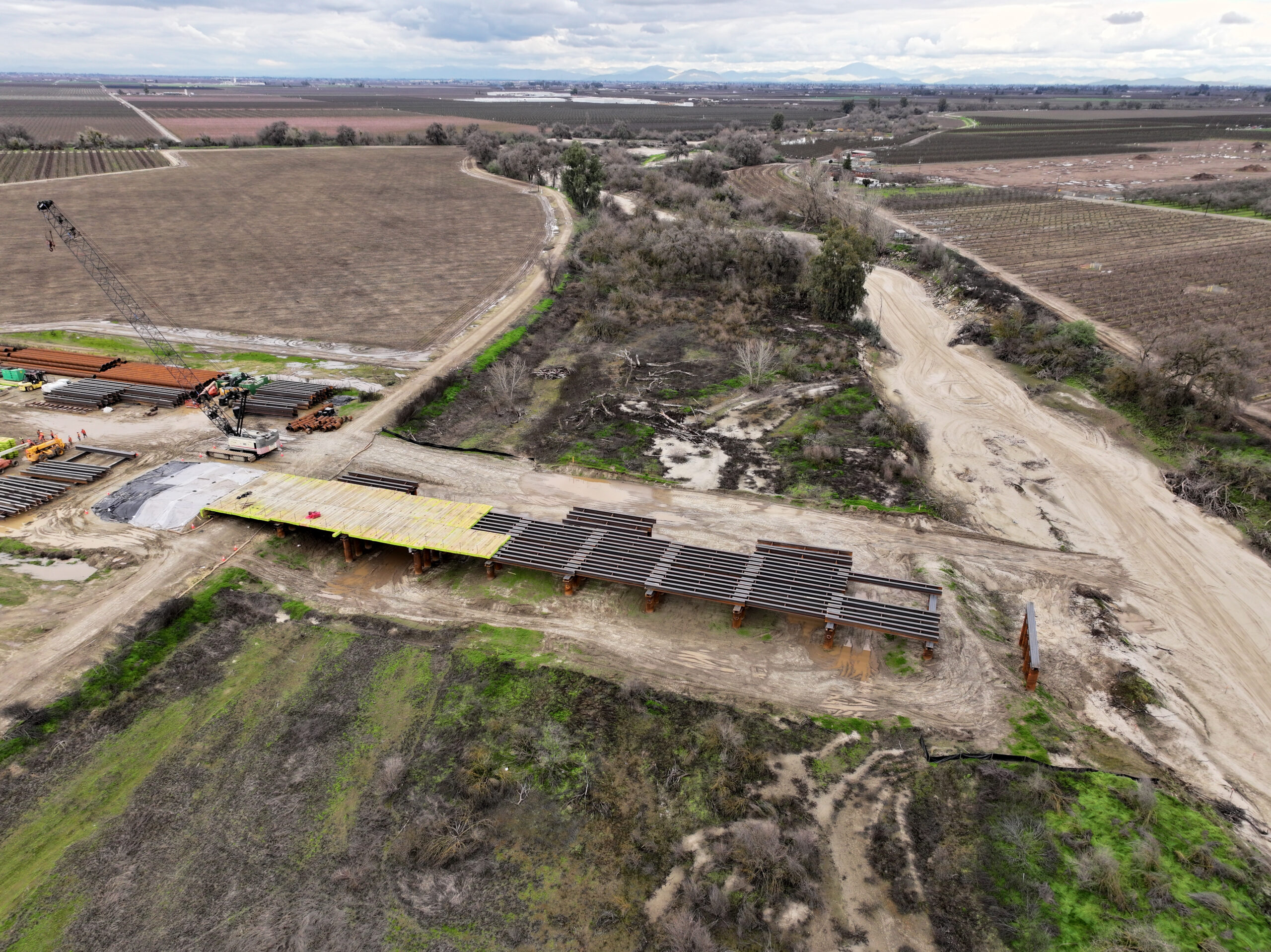 Dutch John Cut Bridge (drone view)