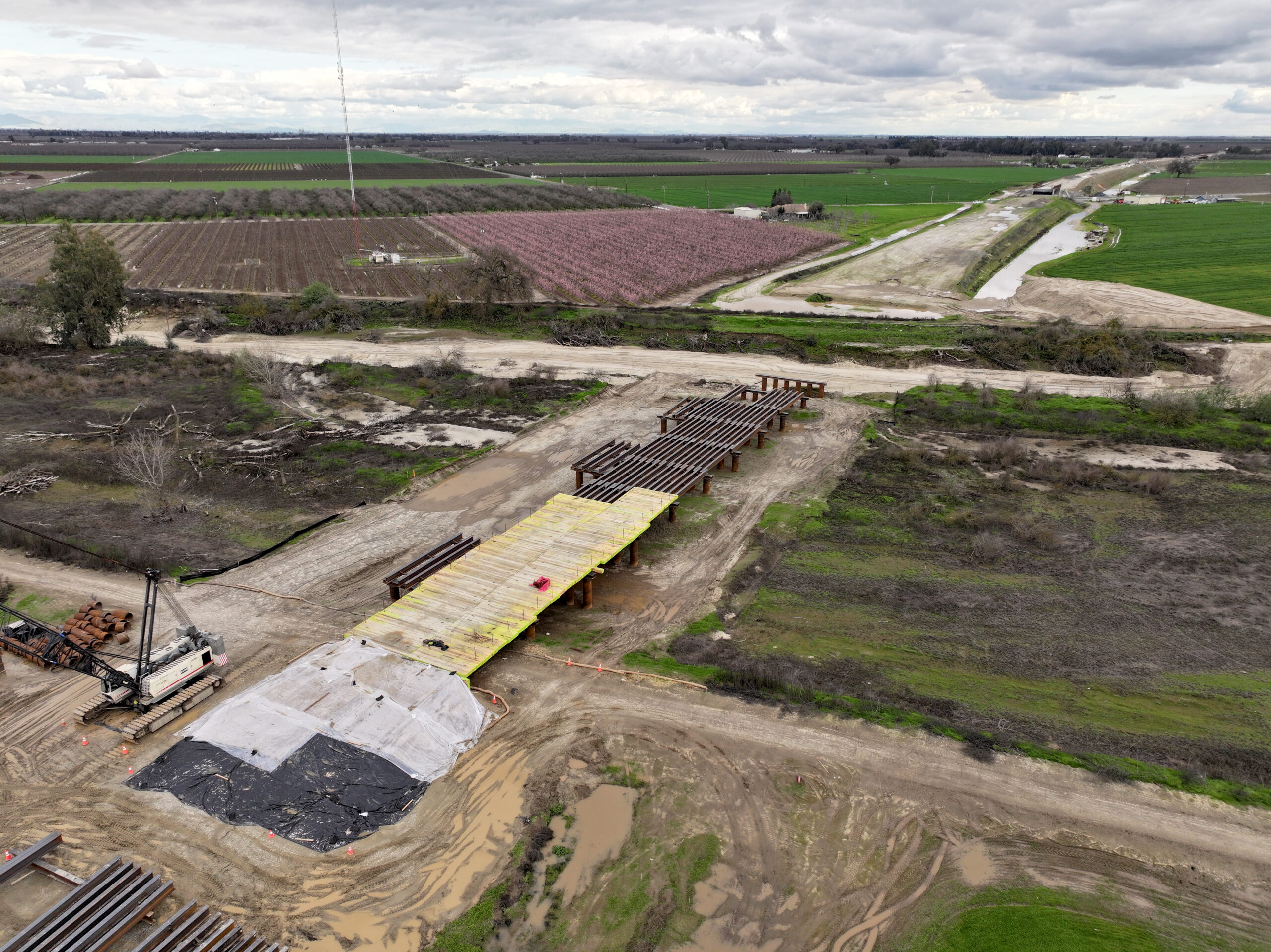 Dutch John Cut Bridge (drone view)