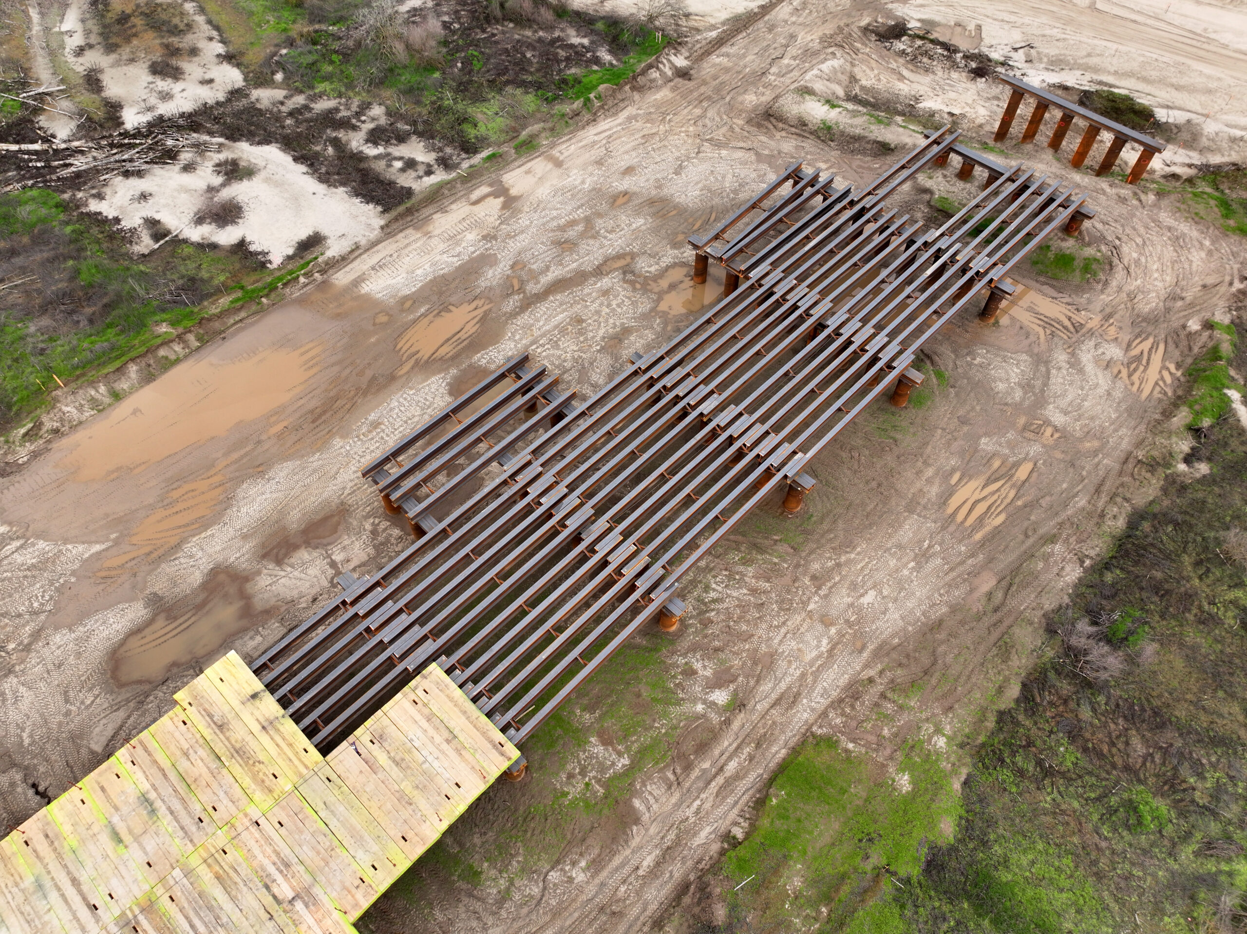 Dutch John Cut Bridge (drone view)