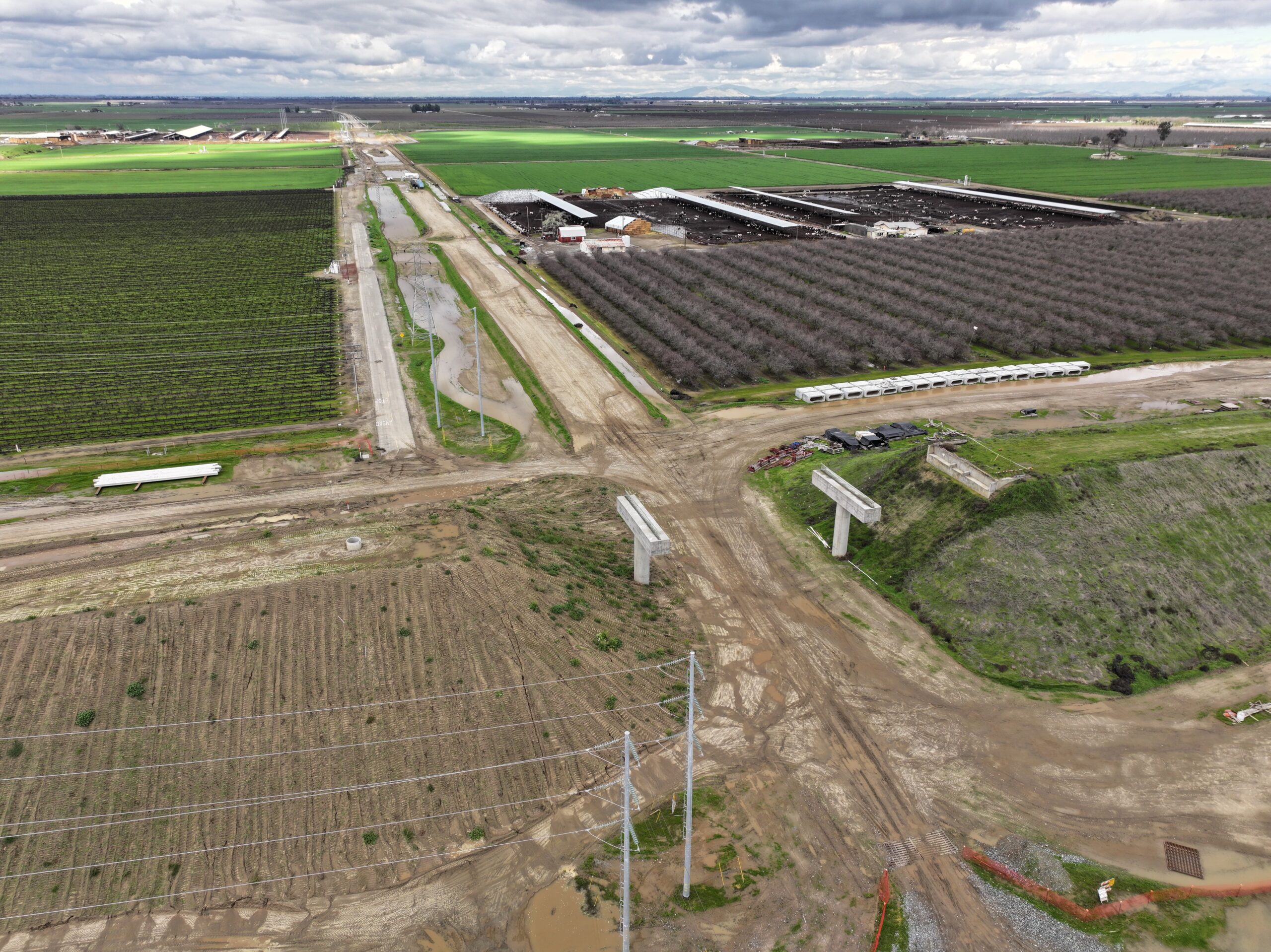 Fargo Avenue Grade Separation (drone view)