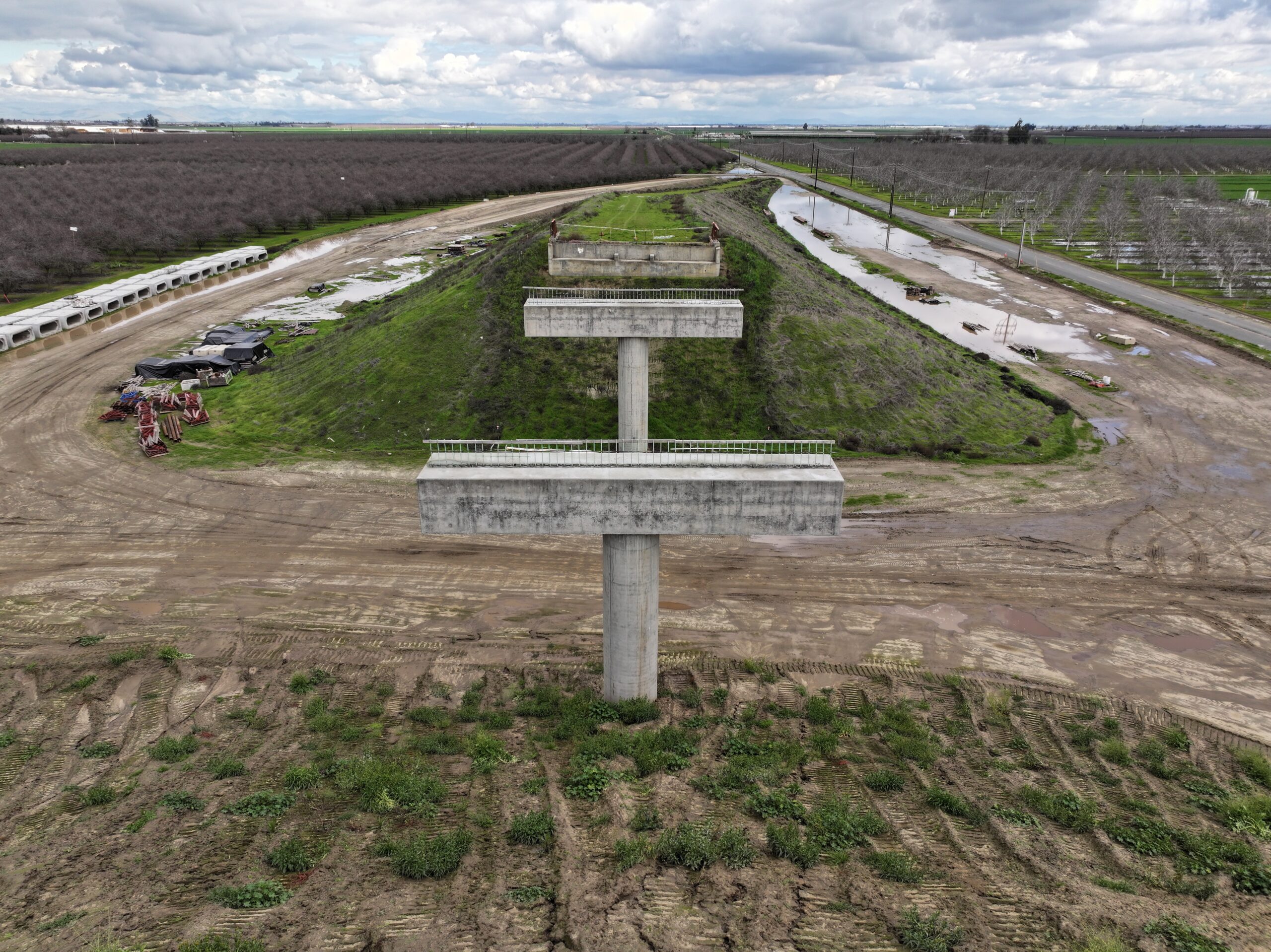 Fargo Avenue Grade Separation (drone view)