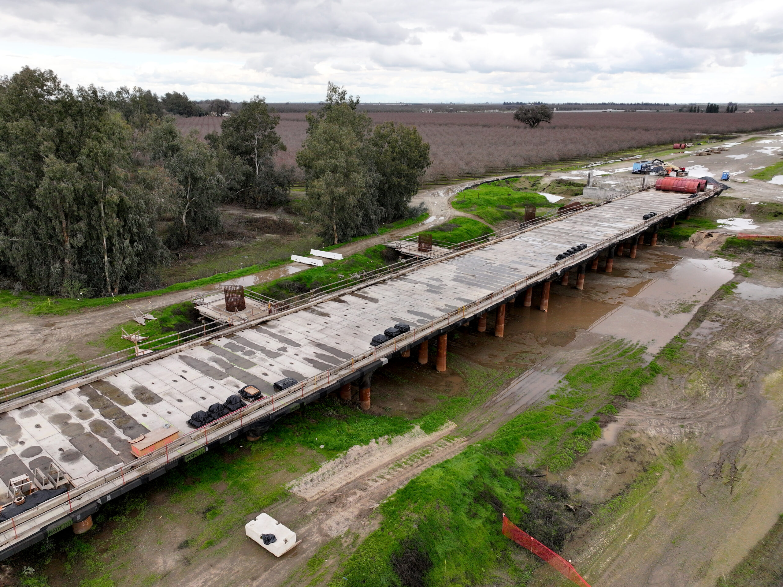 Kings River Bridge (drone view)