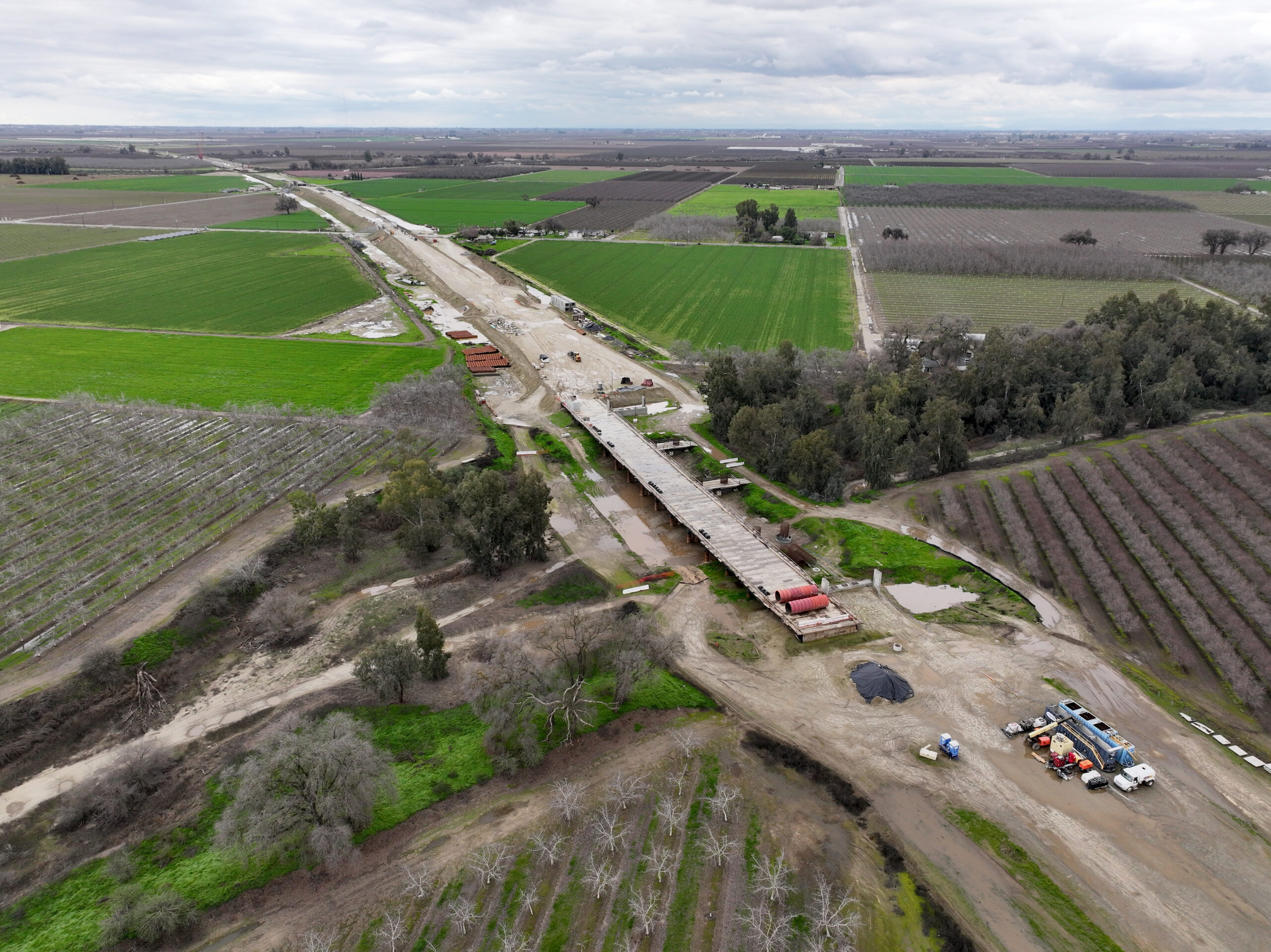 Kings River Bridge (drone view)